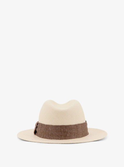 Kiton Ciro Paone Panama Straw Hat