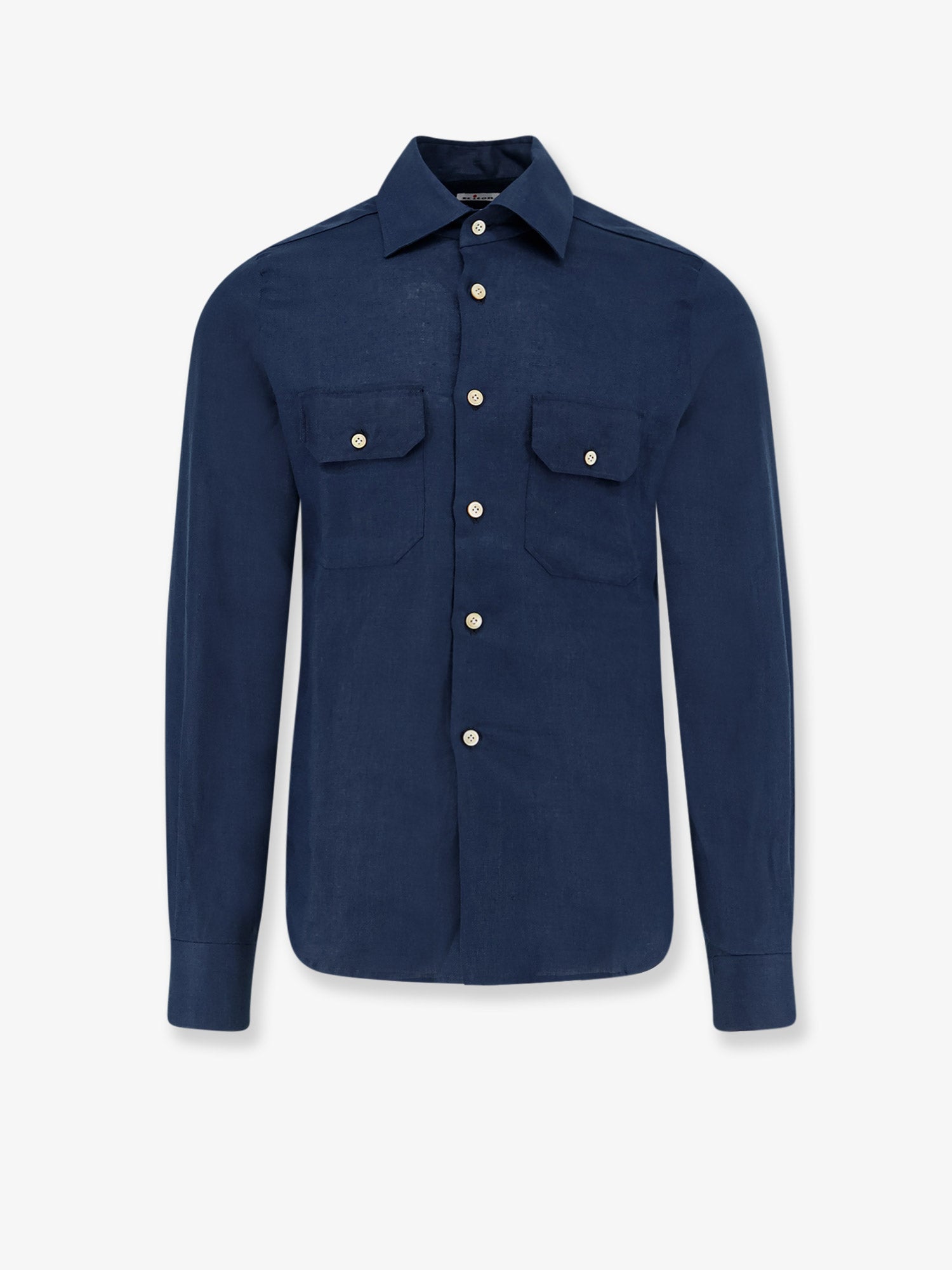 Kiton Ciro Paone Cotton Shirt With Stitched Profiles – Ellie Belle Kiton Ciro Paone Cotton Shirt With Stitched Profiles – Ellie Belle