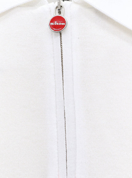 Kiton Ciro Paone Classic Zip Cotton Polo