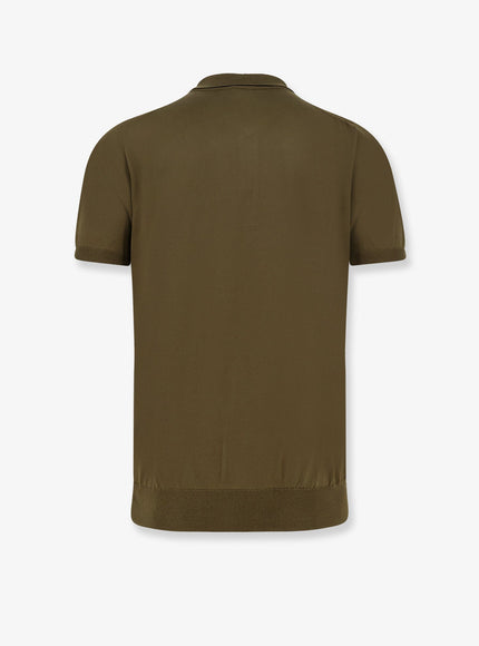 Kiton Ciro Paone Classic Zip Cotton Polo