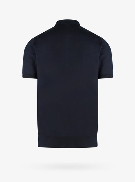 Kiton Ciro Paone Classic Zip Cotton Polo