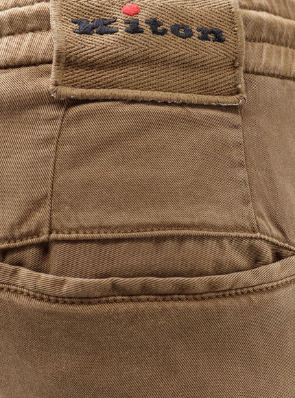 Kiton Ciro Paone Lyocell Blend Trouser