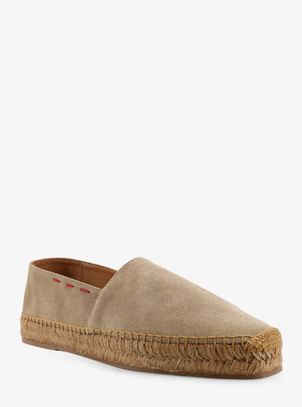 Kiton Ciro Paone Suede Espadrilles With Iconic Stitching