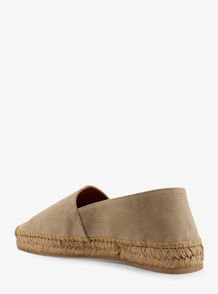Kiton Ciro Paone Suede Espadrilles With Iconic Stitching