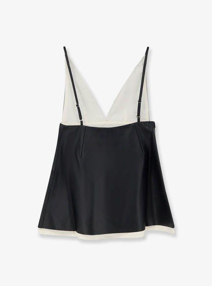 Lamrons Leather Top