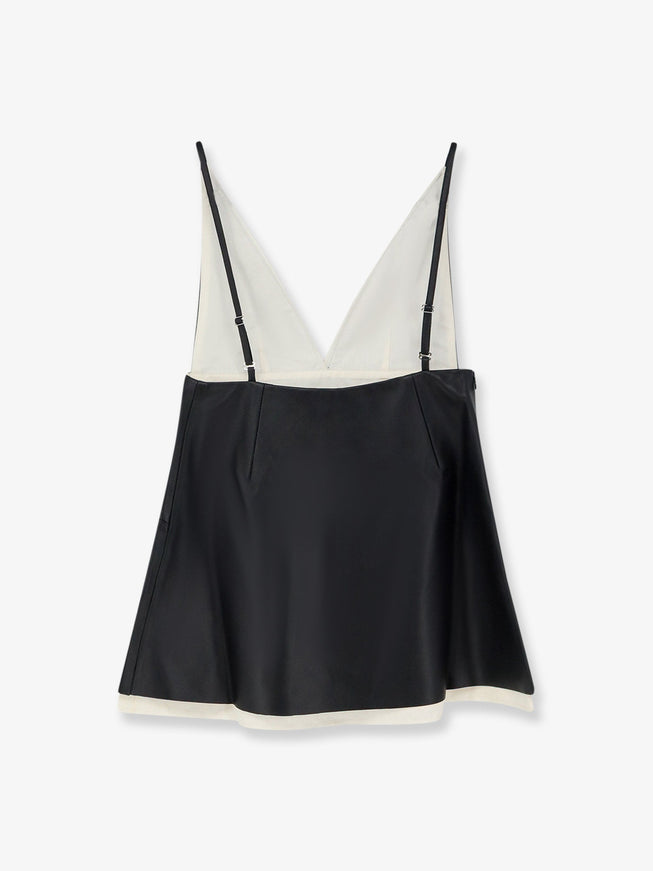 Lamrons Leather Top