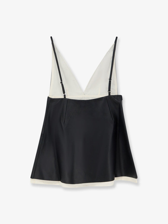 Lamrons Leather Top