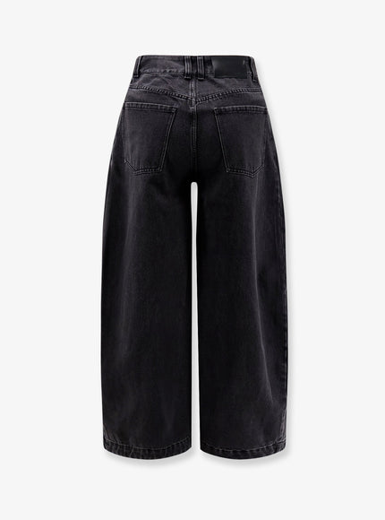 Lamrons Balloon Fit Black Denim Jeans