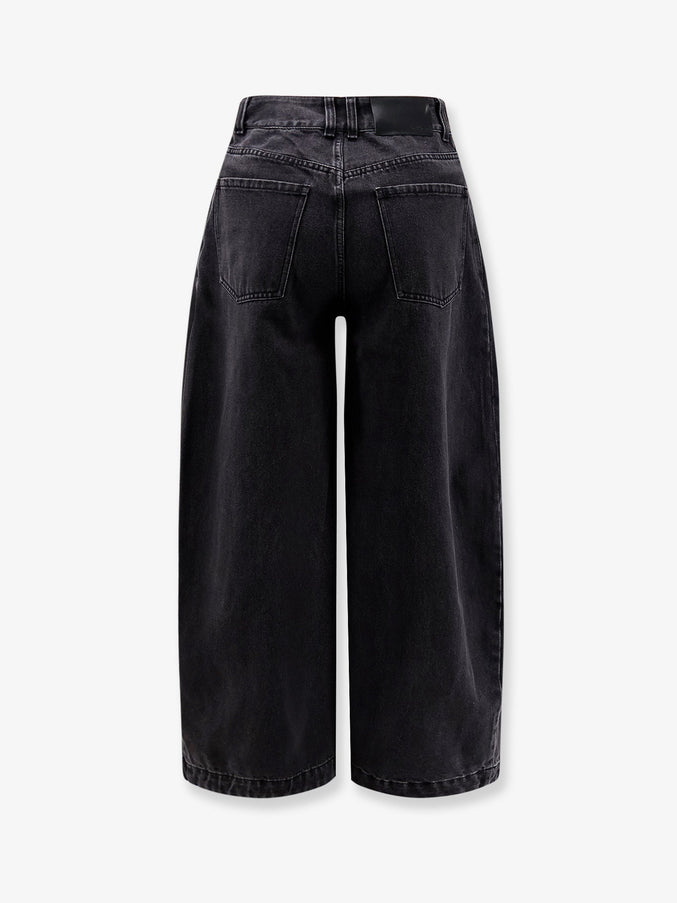 Lamrons Balloon Fit Black Denim Jeans