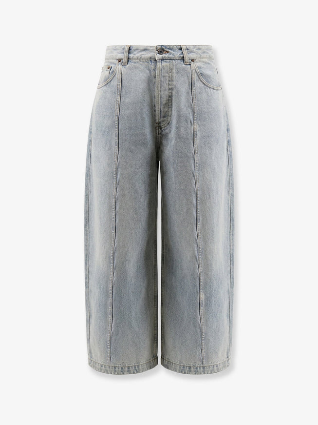 Lamrons Balloon Fit Blue Denim Jeans Blue