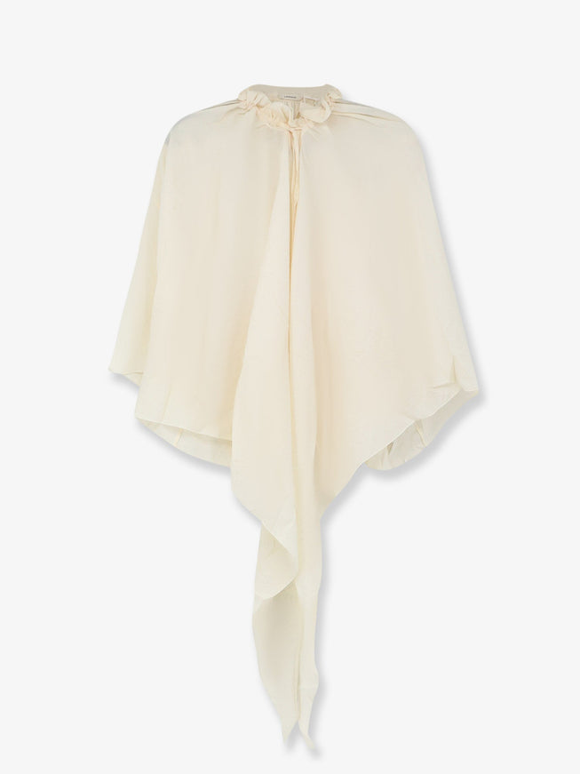 Lamrons Modal And Silk Blend Top Cream
