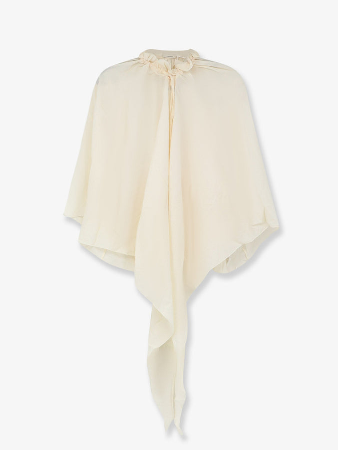 Lamrons Modal And Silk Blend Top Cream