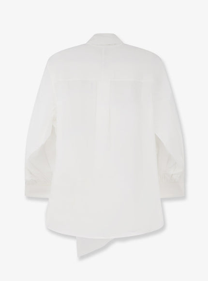 Lamrons Cotton Shirt With Knot Detail