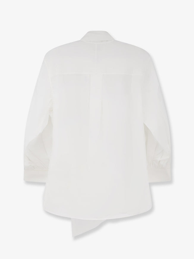 Lamrons Cotton Shirt With Knot Detail