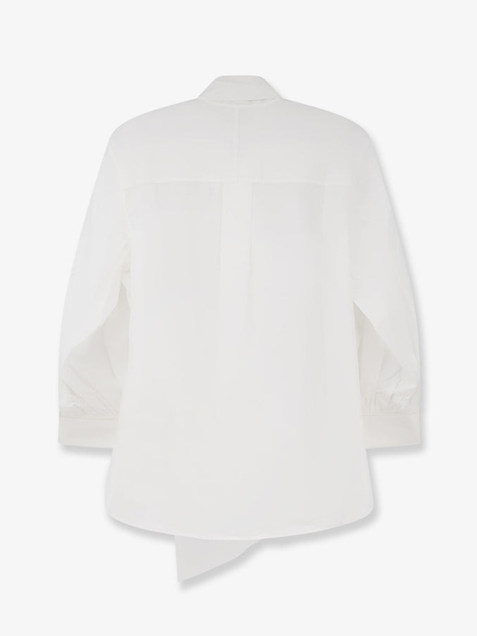 Lamrons Cotton Shirt With Knot Detail