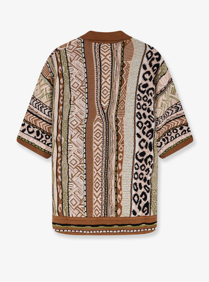 Laneus Multicolor Knitted Shirt