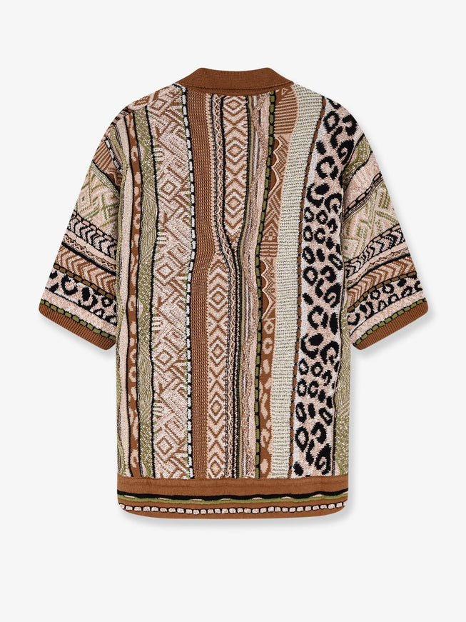 Laneus Multicolor Knitted Shirt