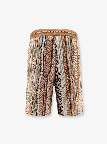 Laneus Cotton Blend Bermuda Shorts