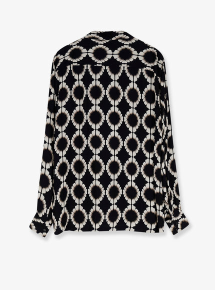 Laneus Boxy Fit Viscose Shirt