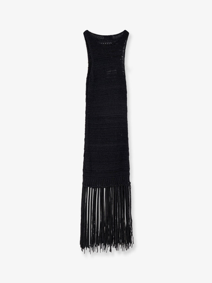 Laneus Viscose And Recycled Polyester Dress