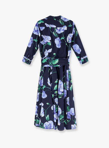 Lavi Spritz Cotton Chemisier Dress