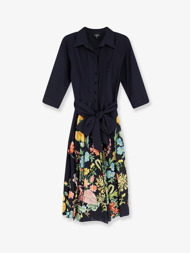 Lavi Spritz Cotton Chemisier Dress Botanico