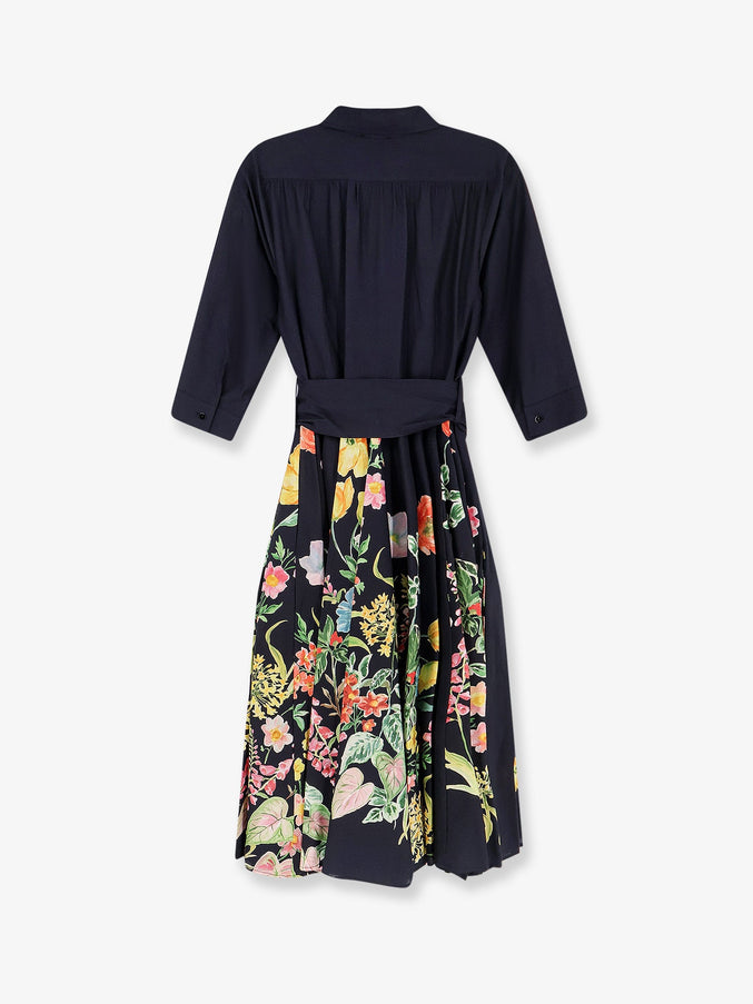 Lavi Spritz Cotton Chemisier Dress
