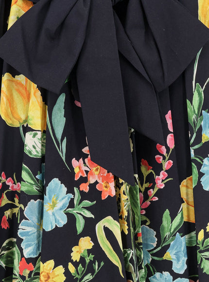 Lavi Spritz Cotton Chemisier Dress