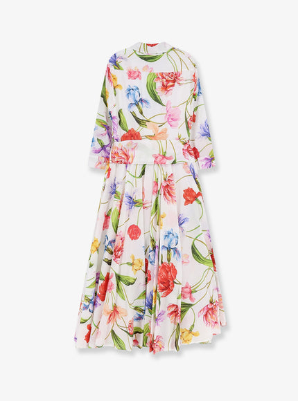 Lavi Spritz Cotton Chemisier Dress