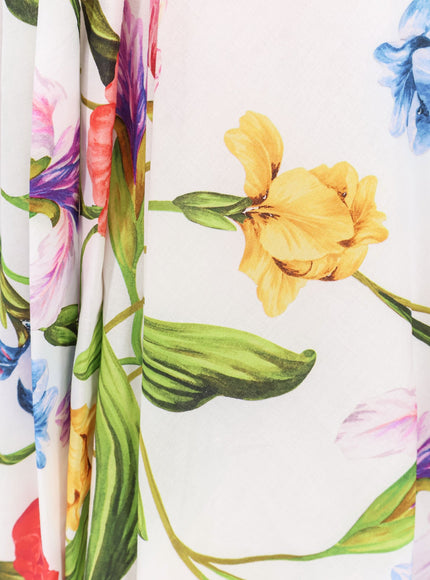 Lavi Spritz Cotton Chemisier Dress