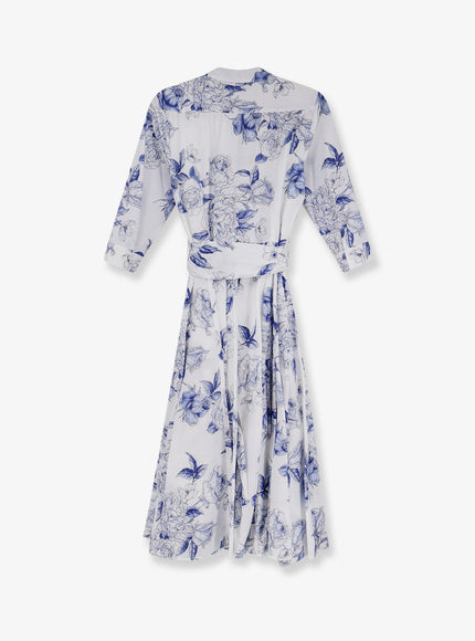 Lavi Spritz Cotton Chemisier Dress