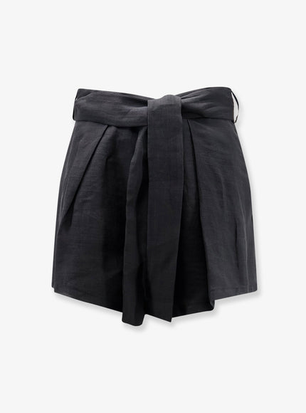 Lavi Dafne Ramie Shorts Nero