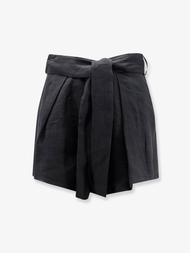 Lavi Dafne Ramie Shorts Nero