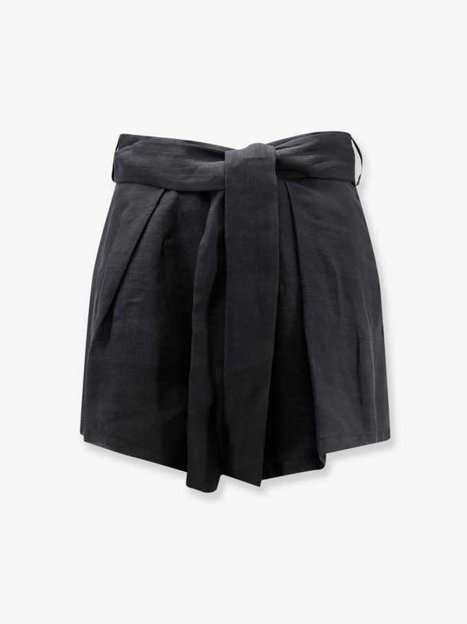 Lavi Dafne Ramie Shorts Nero