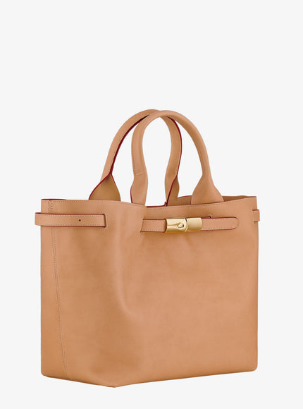 Longchamp Paris Le Roseau Leather Handbag