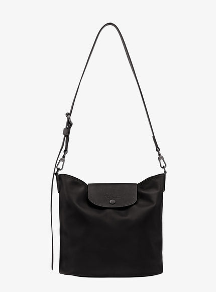 Longchamp Paris Le Pliage Xtra - Sac Porté Travers Leather Crossbody Uni Noir