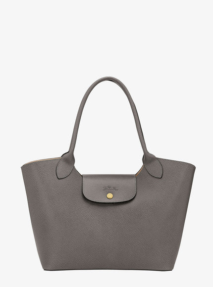 Longchamp Paris Epure L Leather Shoulder Bag Uni Tourterelle