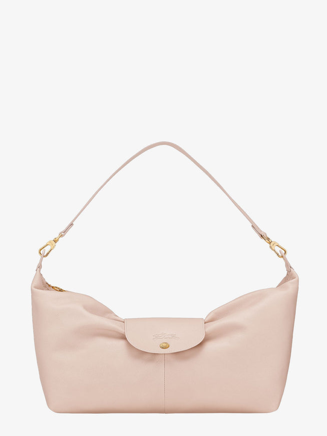 Longchamp Paris Le Pliage Xtra Bow - Sac Porté Épaule Leather Shoulder Bag Uni Crème