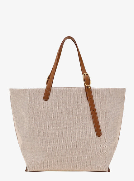 Longchamp Paris Canvas Le Foulonné Toile Shoulder Bag