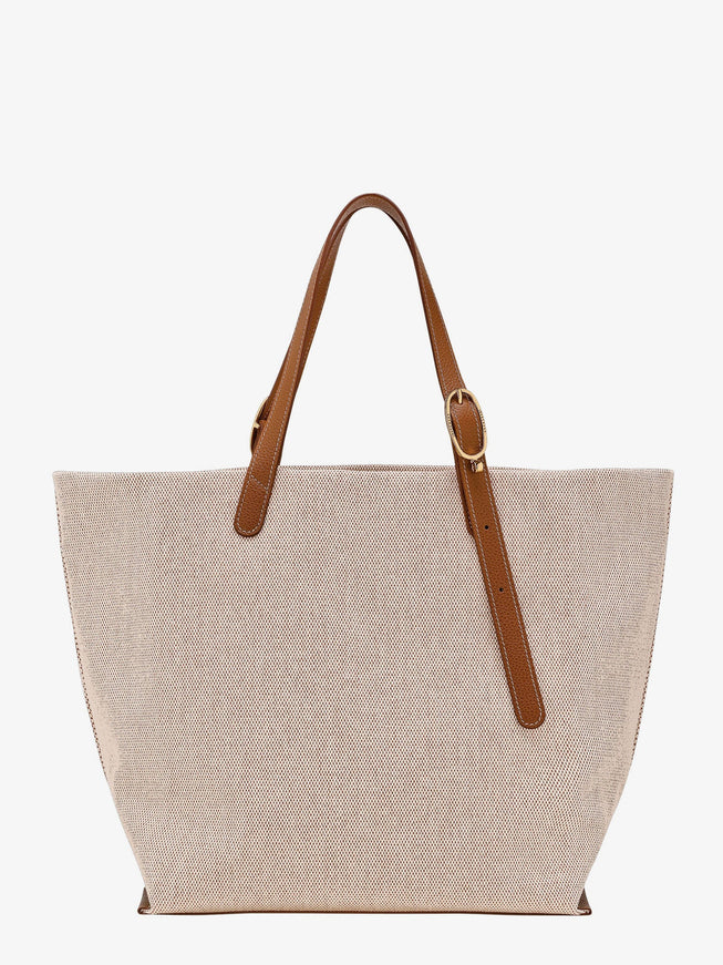 Longchamp Paris Canvas Le Foulonné Toile Shoulder Bag