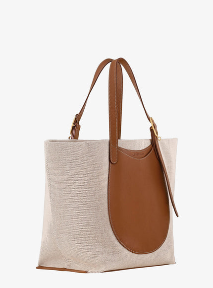 Longchamp Paris Canvas Le Foulonné Toile Shoulder Bag