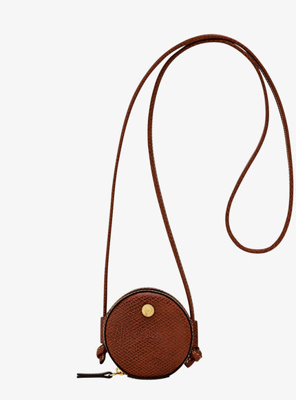 Longchamp Paris Epure Leather Coin Purse Uni Brun