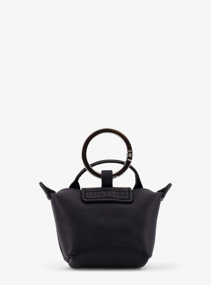 Longchamp Paris Le Pliage Xtra Leather Keyring