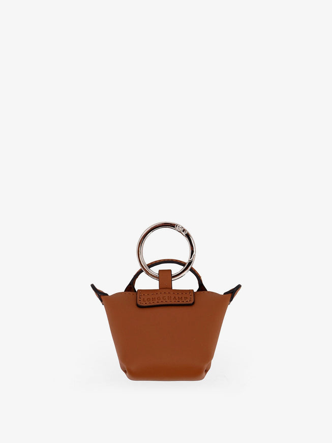 Longchamp Paris Le Pliage Xtra Leather Keyring