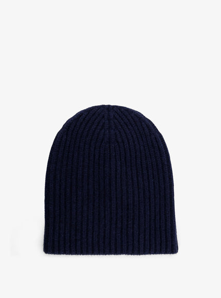 Loro Piana Cashmere Hat Uni Argo Blue Melange