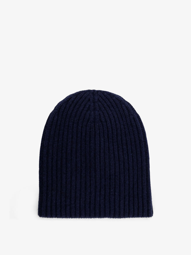 Loro Piana Cashmere Hat Uni Argo Blue Melange