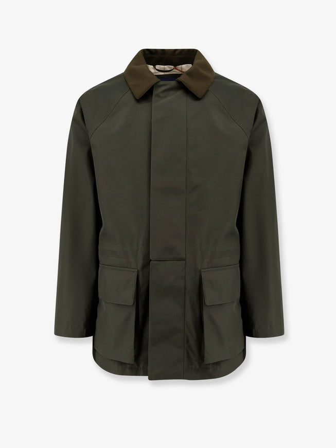 Loro Piana Horsey Jacket With Iconic Lining Tea Leaves