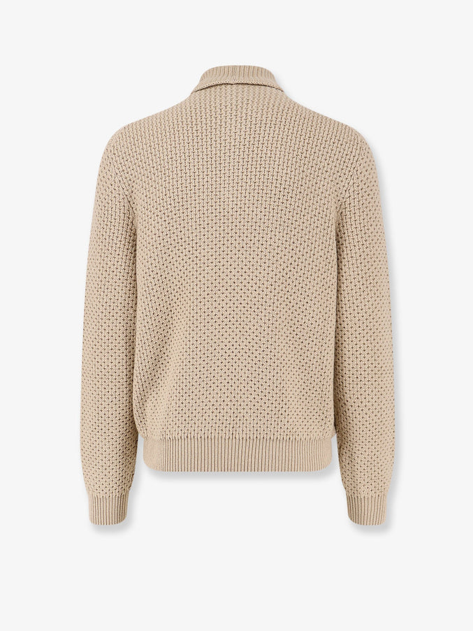 Loro Piana Linen, Virgin Wool, Cashmere And Silk Blend Sweater