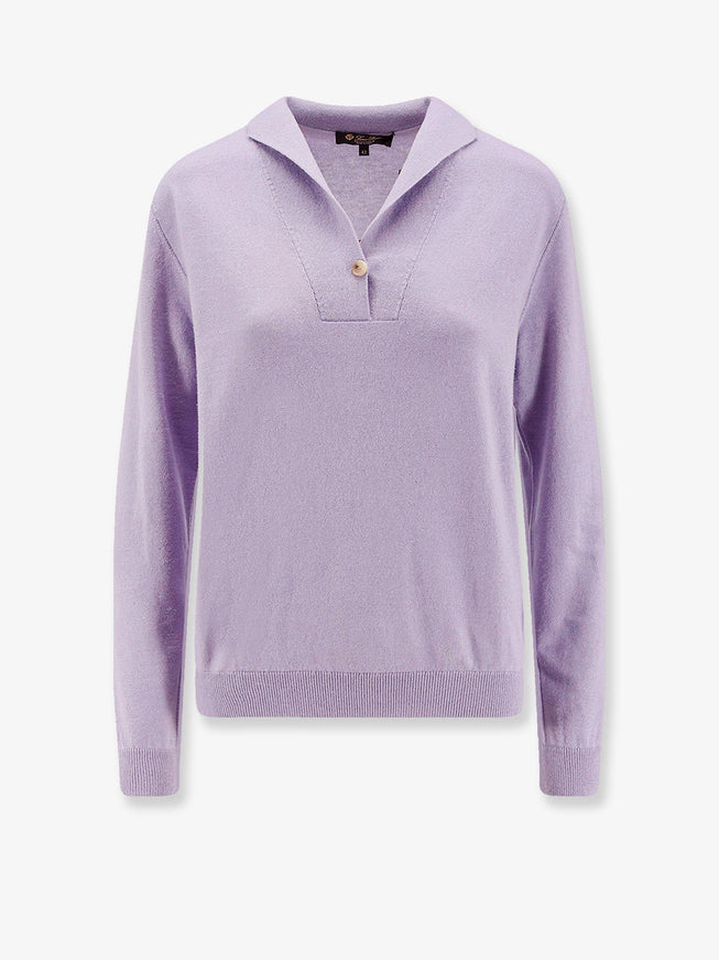 Loro Piana Cashmere Sweater Iced Violet