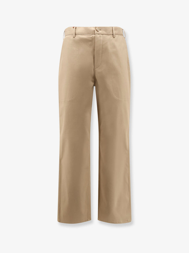 Loro Piana Dustin Stretch Cotton Trousers Highlander Camel